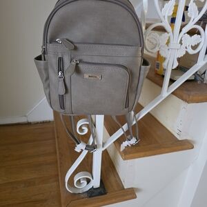 Women's Taupe Backpack by MultiSac